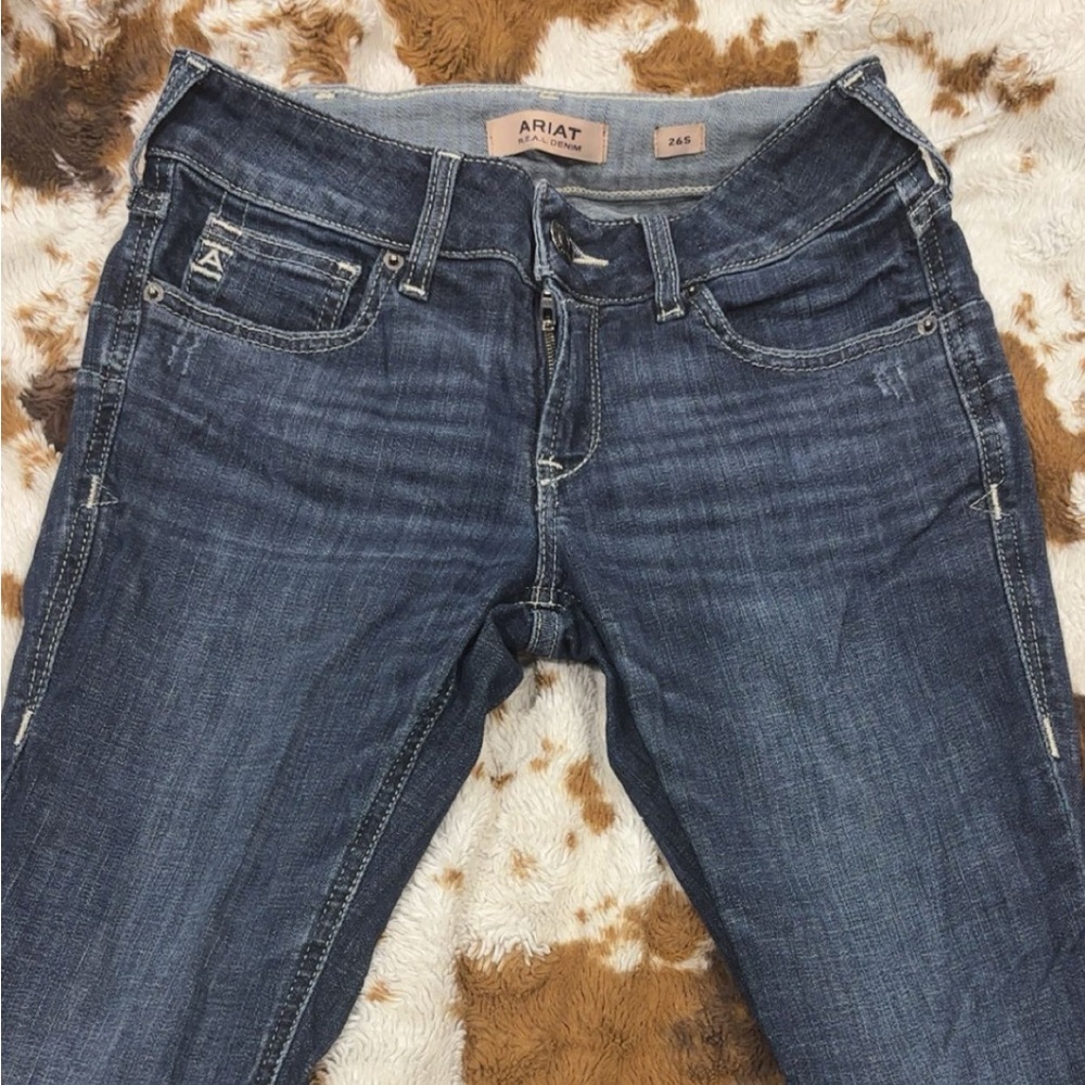 Ariat Women's Dark Blue Straight Leg Jeans